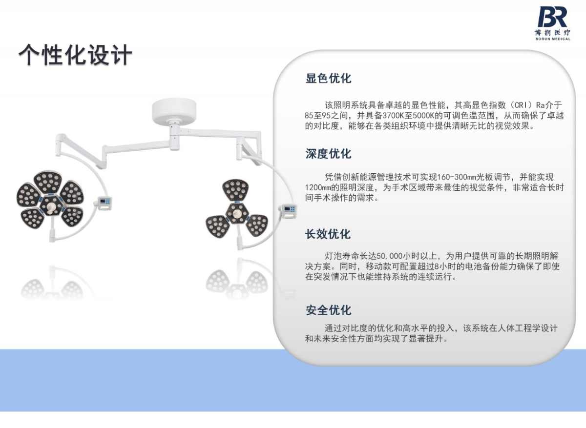 花瓣型手術(shù)無(wú)影燈有哪些優(yōu)點(diǎn)